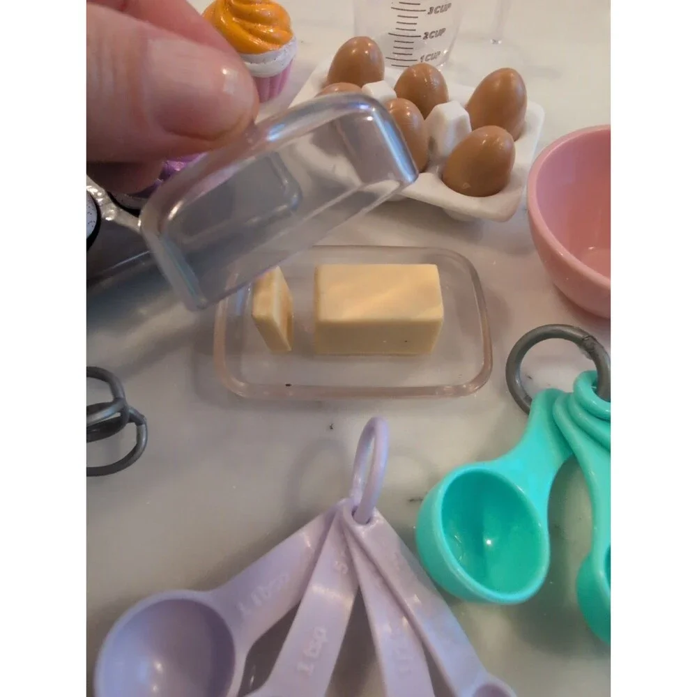 Miniatures Doll House Baking Supplies for Dolls or American Doll Accessories